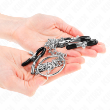 KINK - TRIPLE NIPPLE AND CLIT CLAMPS WITH CHAIN MODEL 1