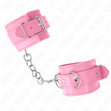 KINK - SIMPLE WRIST RESTRAINTS PINK ADJUSTABLE 20-23 CM X 5.5 CM