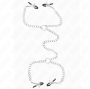 KINK - 4 CHAIN NIPPLE CLAMPS 32 CM WITH LITTLE CHAINS 14 CM