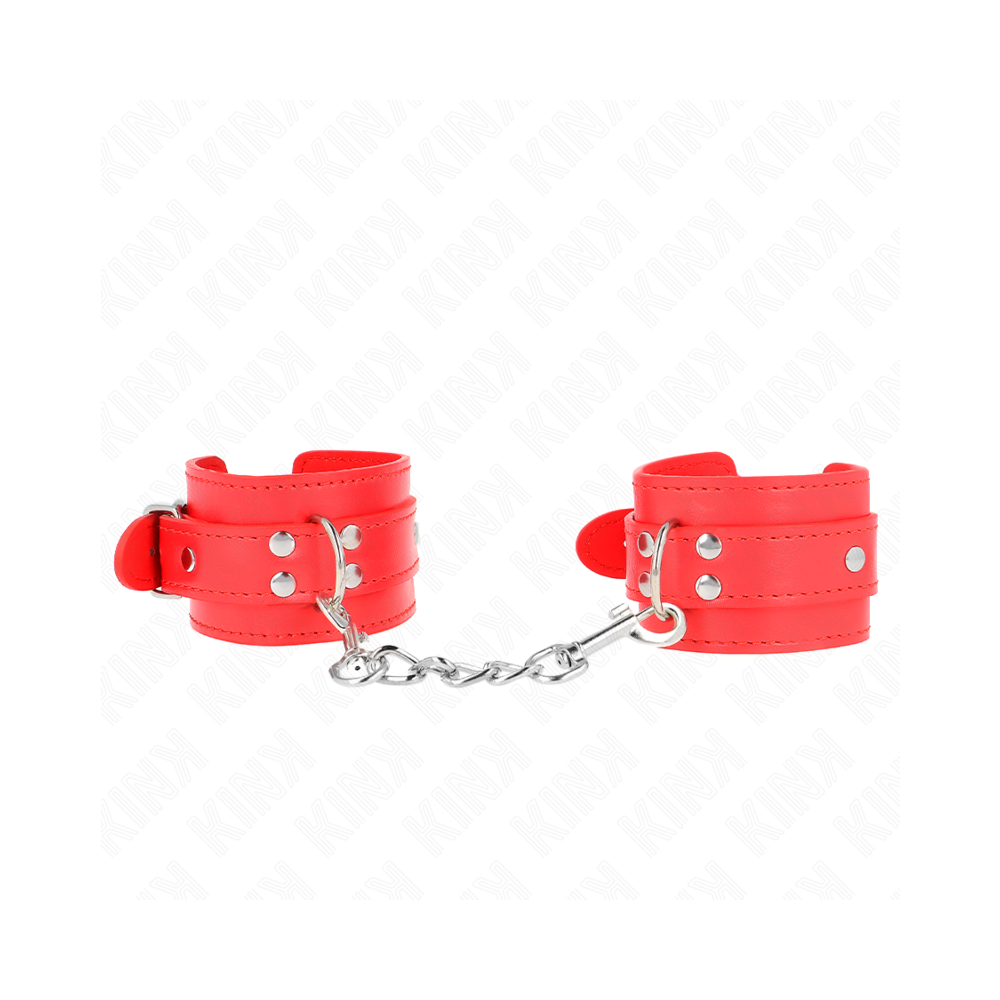 KINK - SIMPLE WRIST RESTRAINTS RED ADJUSTABLE 20-23 CM X 5.5 CM