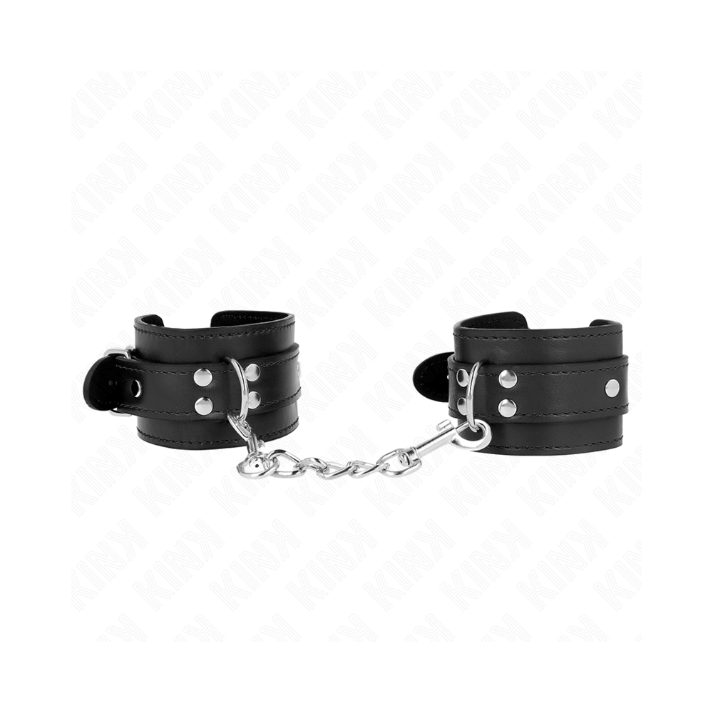 KINK - SIMPLE WRIST RESTRAINTS BLACK ADJUSTABLE 20-23 CM X 5.5 CM