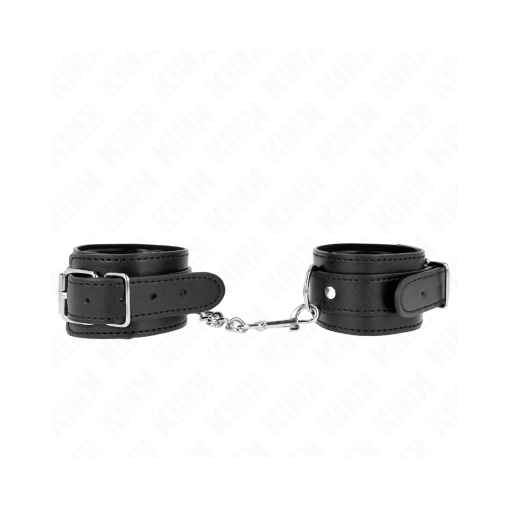 KINK - THIN WRIST RESTRAINTS BLACK ADJUSTABLE 21-33 CM