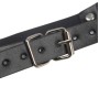 SUBBLIME - 953720 PINCES À SEINS EN CUIR BONDAGE NOIRES TAILLE UNIQUE