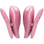 PRETTY LOVE - CAILEY NIPPELKLEMMEN 10 VIBRATIONEN FERNBEDIENUNG ROSA