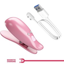 PRETTY LOVE - MORSETTI PER CAPEZZOLI CAILEY 10 VIBRAZIONI TELECOMANDO ROSA