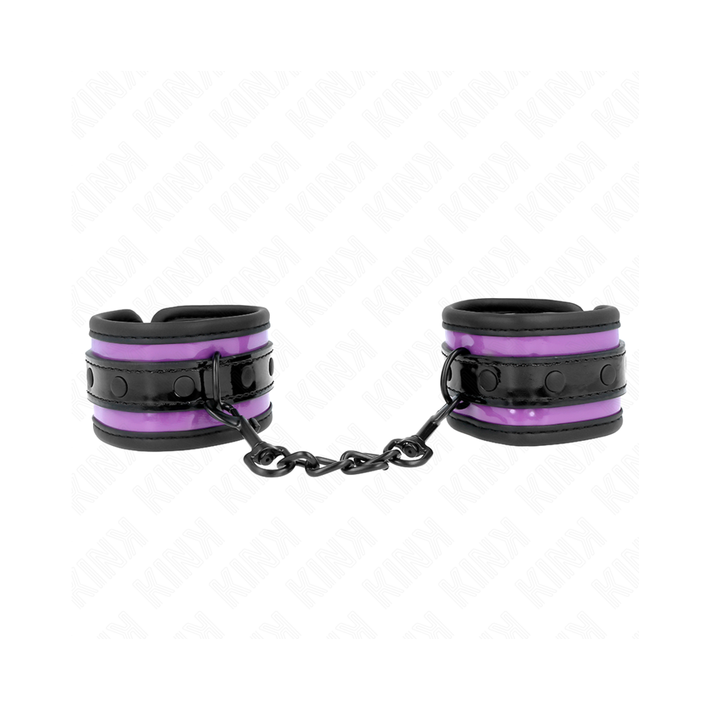 KINK - PUNHOS DE NEOPRENE ROXO CLARO AJUSTÁVEIS 21-28 CM X 5 CM