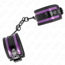 KINK - NEOPRENE WRIST RESTRAINTS LIGHT PURPLE AJUSTABLE 21-28 CM X 5 CM