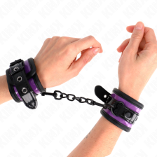 KINK - NEOPRENE WRIST RESTRAINTS LIGHT PURPLE AJUSTABLE 21-28 CM X 5 CM