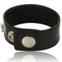 LEATHER BODY - CINTURINO IN PELLE REGOLABILE PER PENE NERO