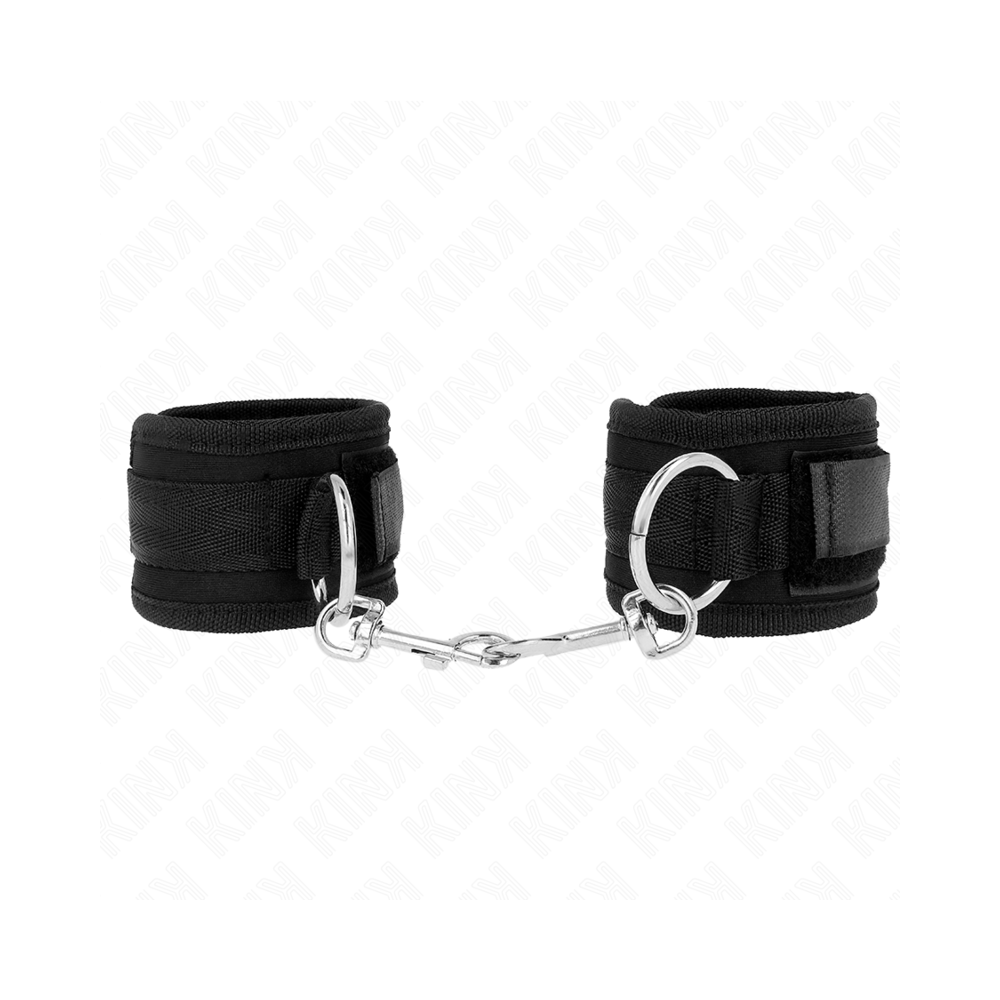 KINK - WRIST RESTRAINTS BLACK ADJUSTABLE 18-35 CM X 6 CM