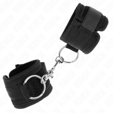 KINK - WRIST RESTRAINTS BLACK ADJUSTABLE 18-35 CM X 6 CM