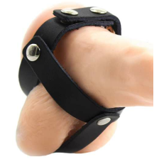 GABBIA A SFERA IN CUOIO...