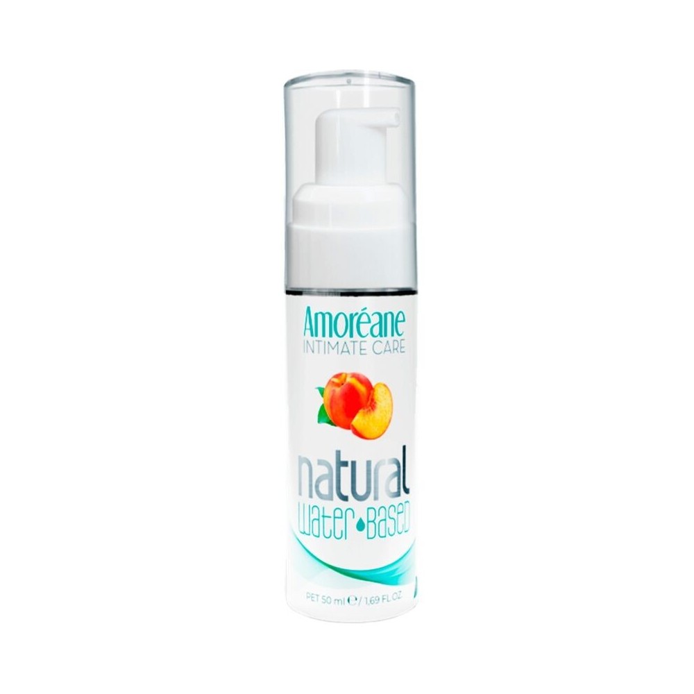 AMOREANE - LUBRIFICANTE À BASE DE ÁGUA PÊSSEGO 50 ML