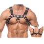 LEATHER BODY - CHAIN HARNESS III