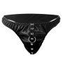 DARKNESS - BLACK UNDERPANTS WITH LEASH