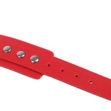 SUBBLIME - 953706 MANETTE CON CINTURA BONDAGE ROSSO TAGLIA UNICA