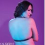 CALEXOTICS - EUPHORIA PLUS SIZE HALTER BUCKLE HARNESS SCHWARZ
