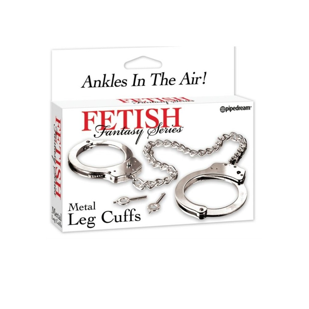 FETISH FANTASY SERIES - SERIES METAL LEG CUFFS