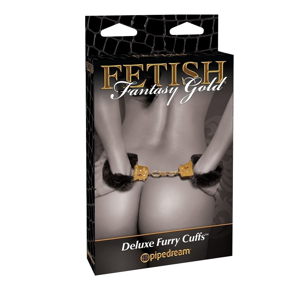 FETISH FANTASY GOLD - DELUXE FURRY CUFFS