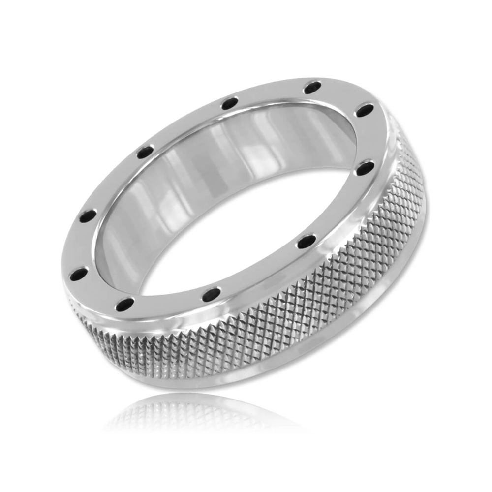 METAL HARD - METAL RING FOR PENIS AND TESTICLES 55MM