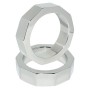 METAL HARD - PENIS AND TESTICLE NUT RING 55 MM