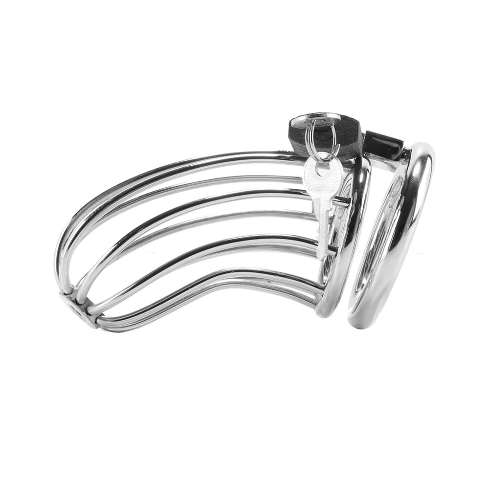 METAL HARD - BIRD CHASTITY RING CAGE