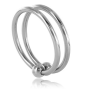METAL HARD - ANNEAU DOUBLE ACIER METAL DUR 30MM