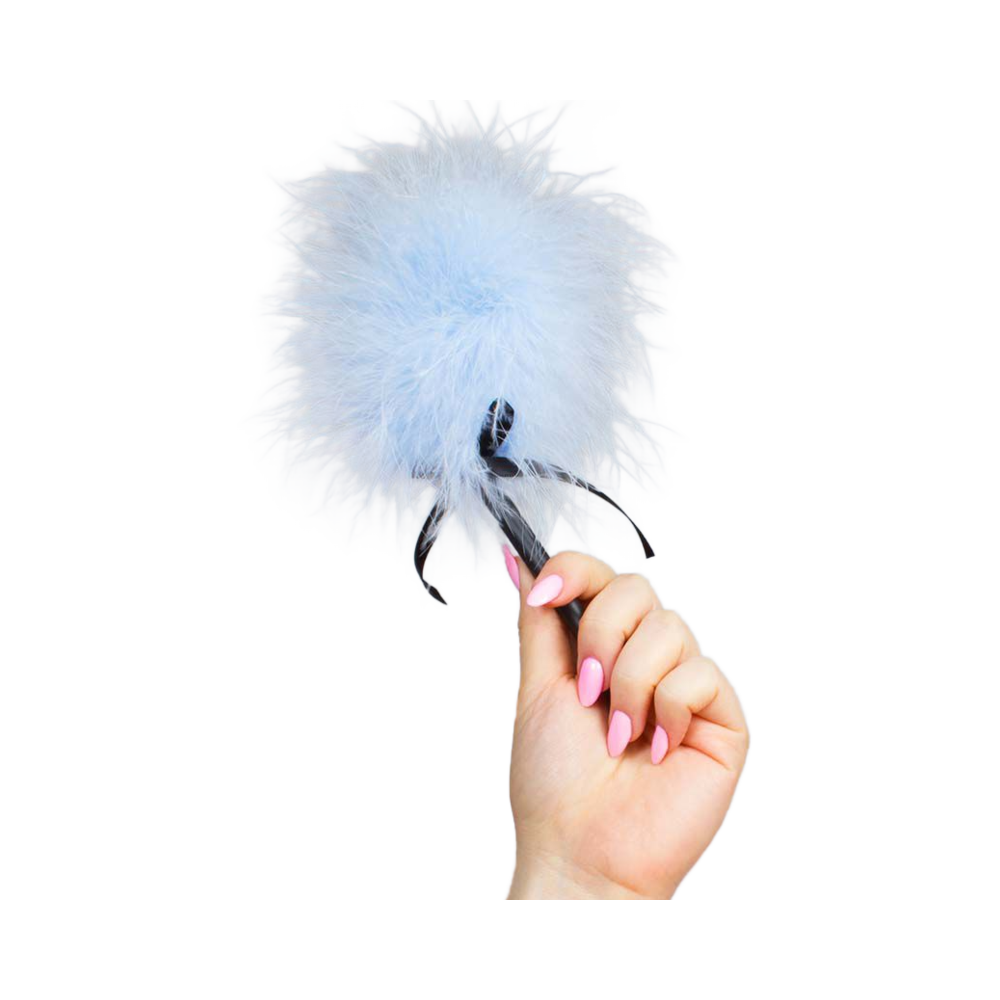 SECRETPLAY - DUSTER MARABOU BLEU CLAIR