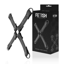 FETISH SUBMISSIVE - HOG TIE IN PELLE VEGANA