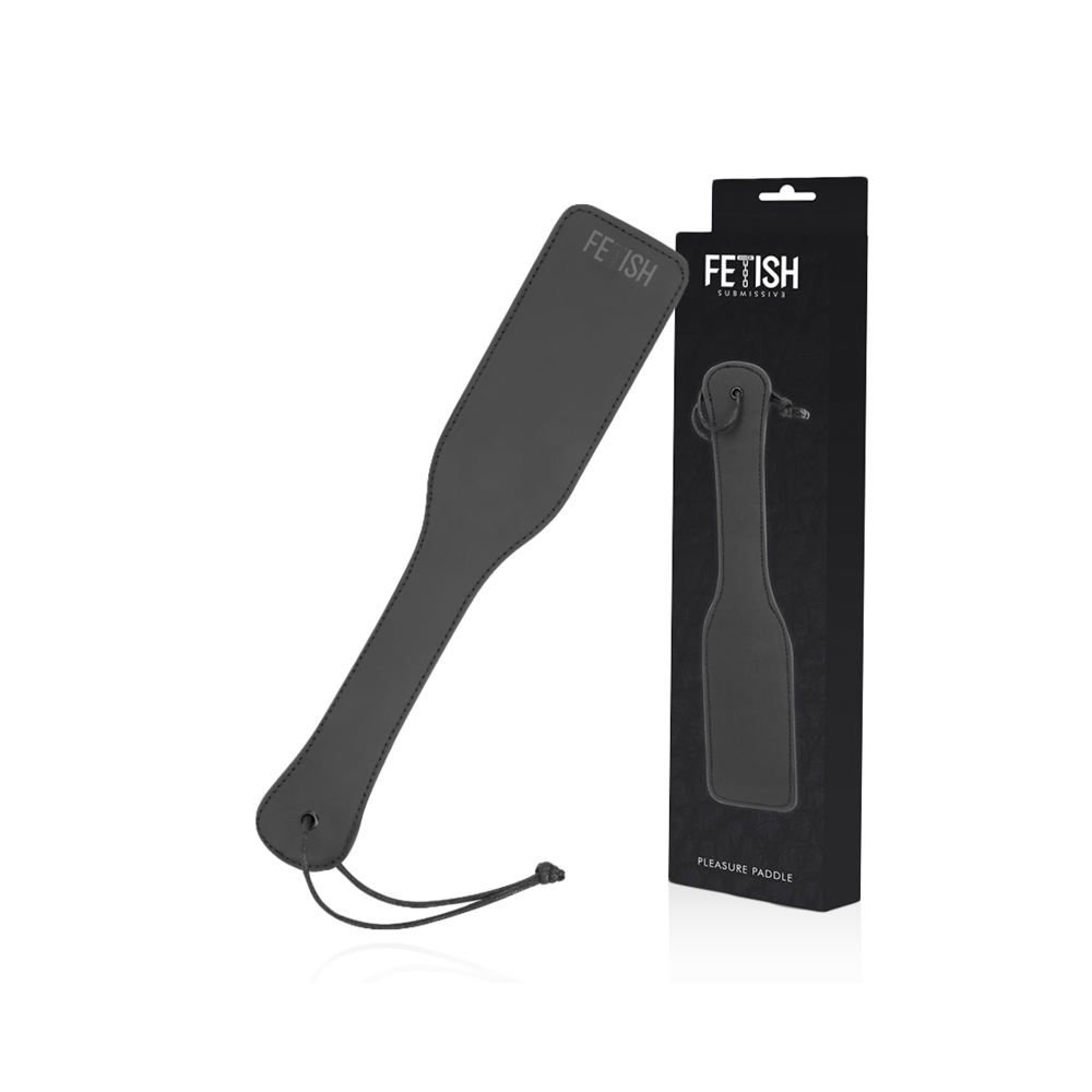 FETISH SUBMISSIVE - BLACK PADDLE WITH STITCHING