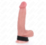 KINK - ANELLO PER PENE IN PELLE CON CHIUSURA IN VELCRO 20 X 2 CM
