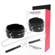 DARKNESS - COLLIER DE POSTURE CONFORTABLE AVEC CHAÎNE EN CUIR