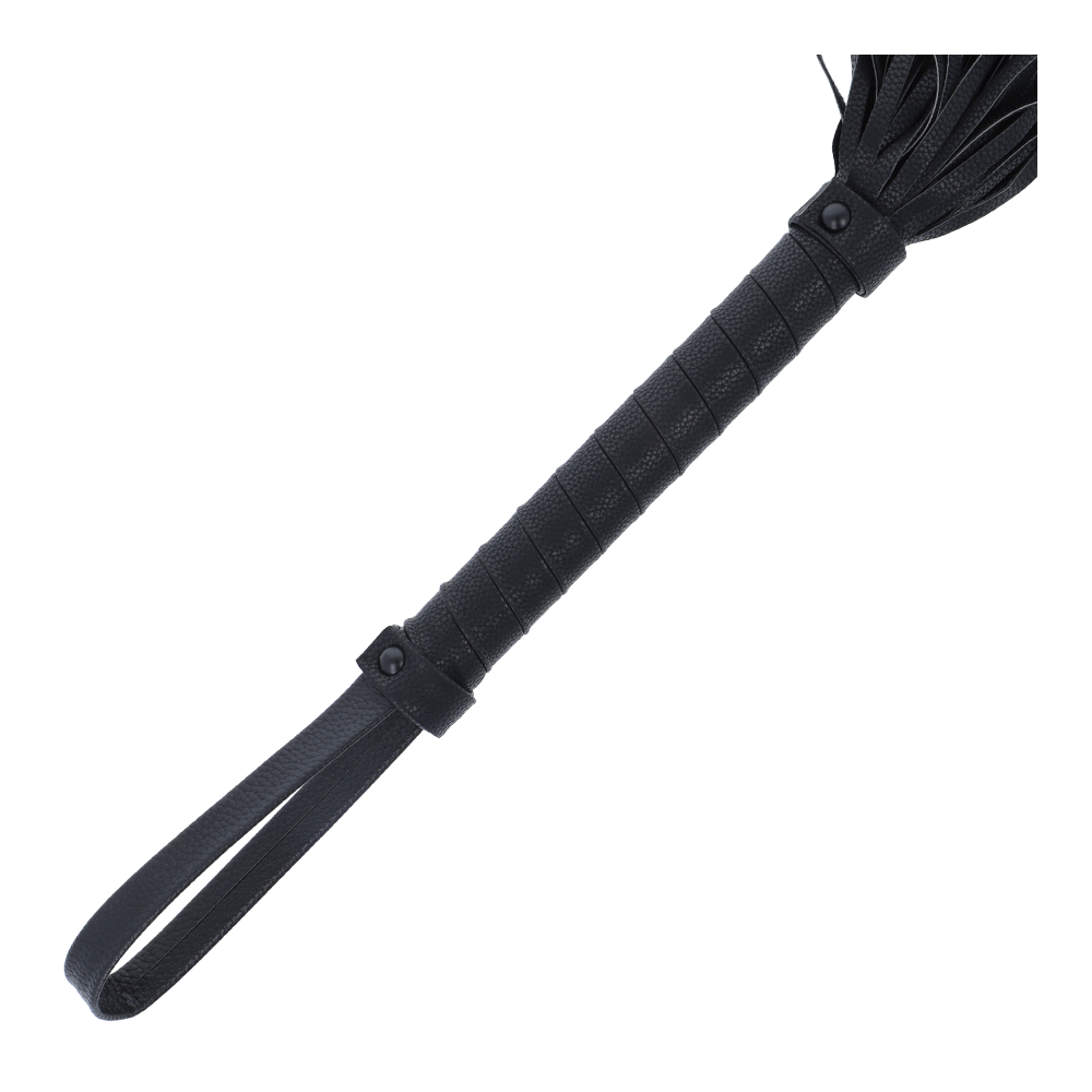 DARKNESS - BLACK FLOGGER 42CM LEATHER