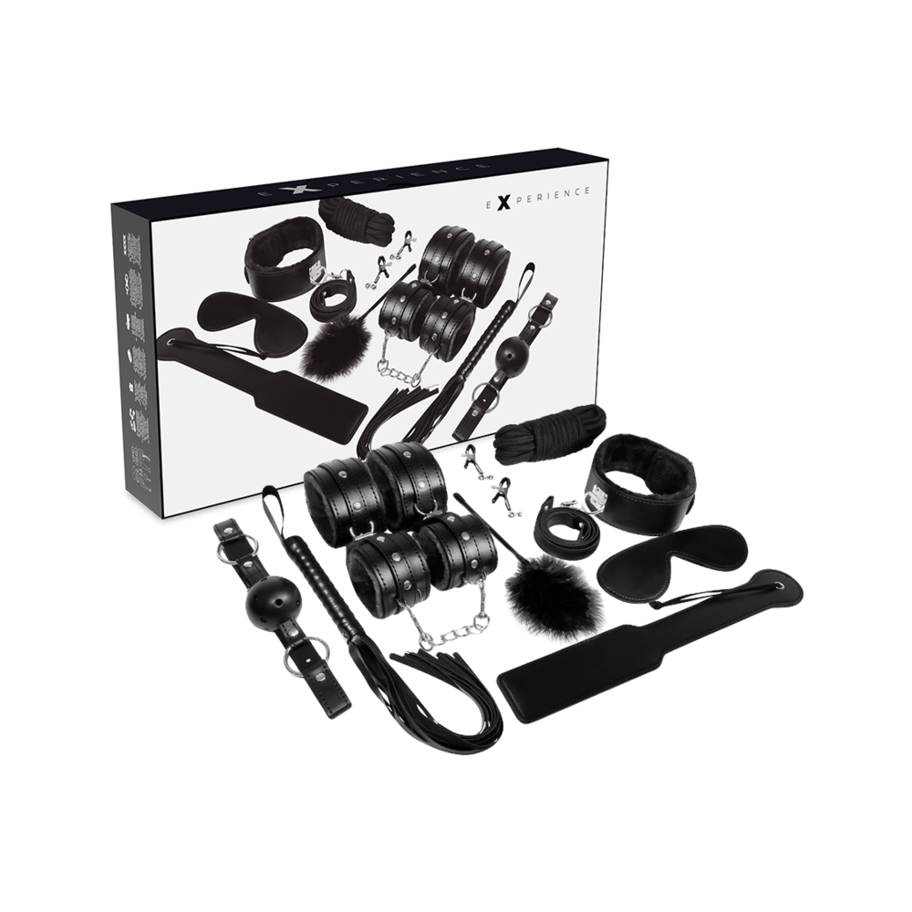 EXPERIENCE - BDSM-FETISCH-KIT SCHWARZE SERIE