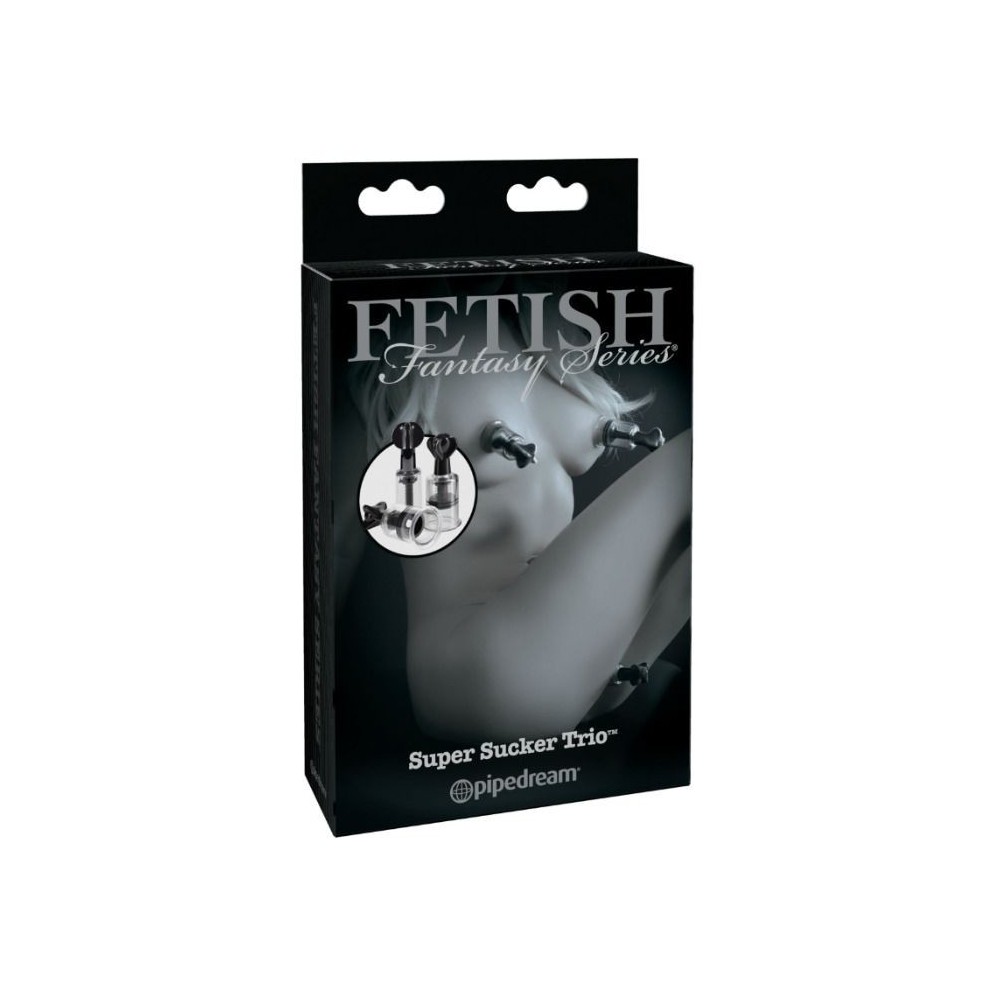 FETISH FANTASY EDIZIONE LIMITATA - TRIO SUPER ASPIRANTE PER CAPEZZOLI E CLITORIDE