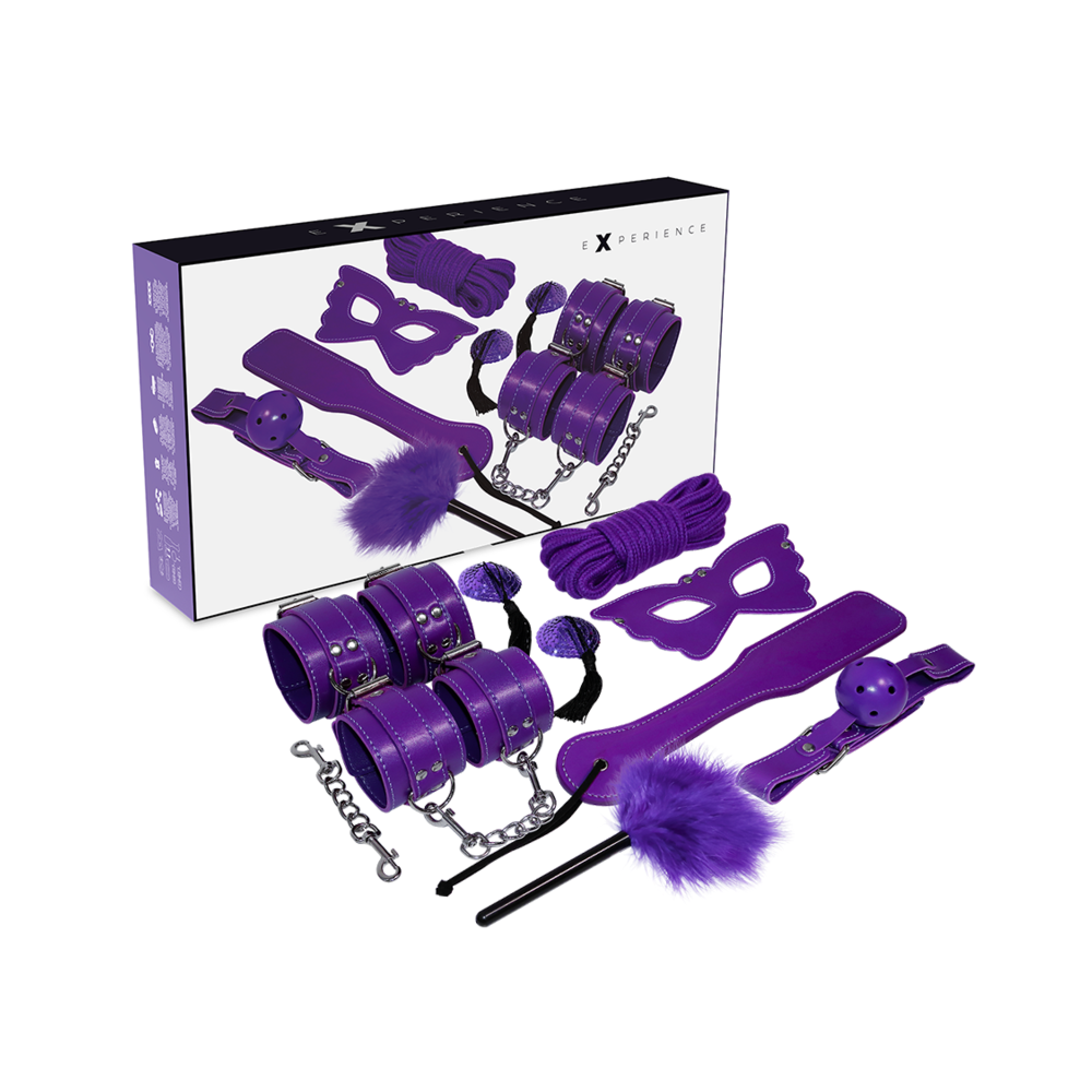 EXPERIENCE - BDSM FETISH KIT PURPLE SERIES