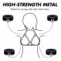 FETISH SUBMISSIVE BONDAGE - ADJUSTABLE CHEST HARNESS