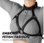 FETISH SUBMISSIVE BONDAGE - HARNAIS POITRINE RÉGLABLE