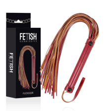 FETISH SUBMISSIVE DARK ROOM - FLOGGER EN CUIR VÉGÉTAL