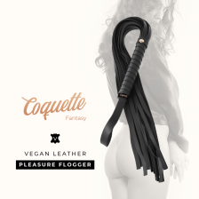 COQUETTE CHIC DESIRE - FOUET FANTAISIE EN CUIR VÉGAN