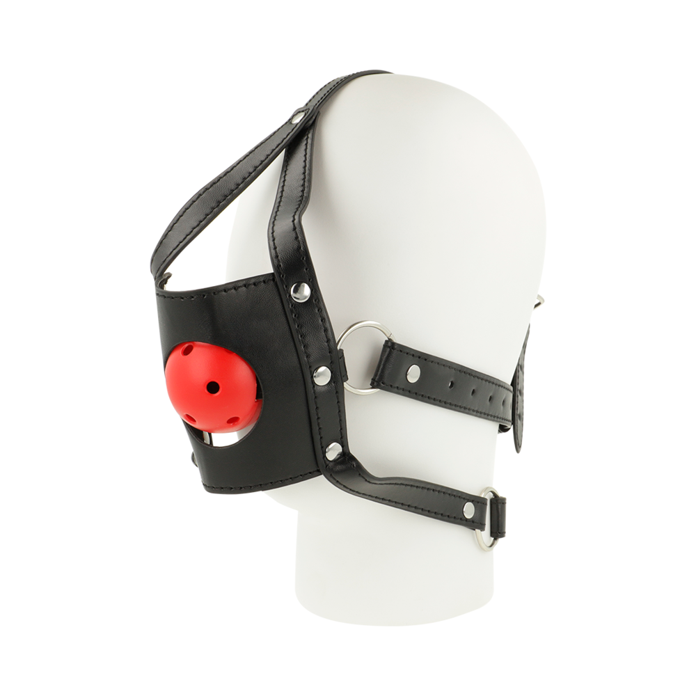 OHMAMA FETISH - OPEN MOUTH HEAD HARNESS