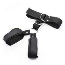 OHMAMA FETISH - COLLAR WITH WRIST RESTRAINTS