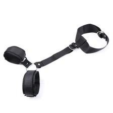 OHMAMA FETISH - COLLAR WITH WRIST RESTRAINTS