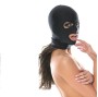 FETISH FANTASY SERIES - CAPUZ DE 3 FUROS SPANDEX