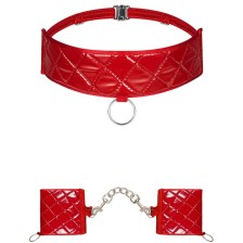 OBSESSIVE - HUNTERIA CUFFS AND CHOKER