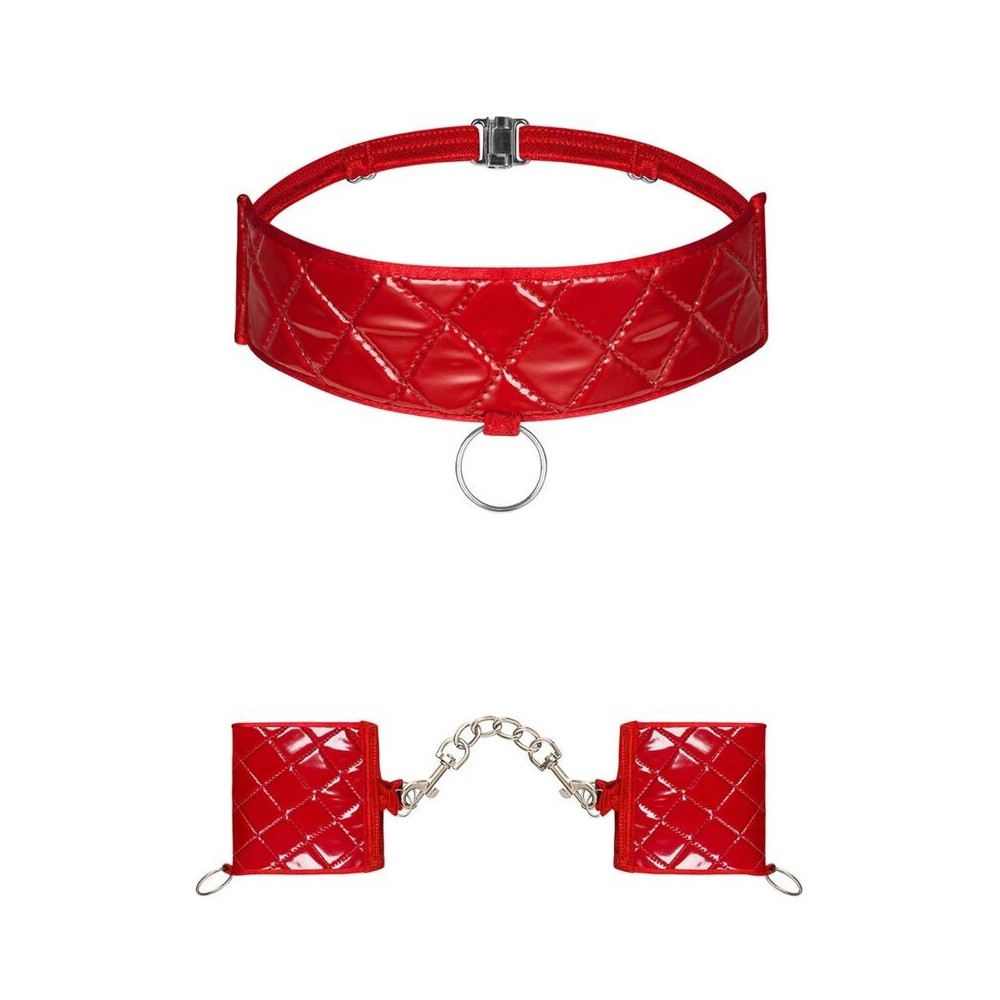 OBSESSIVE - HUNTERIA CUFFS AND CHOKER