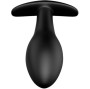 PRETTY LOVE - PLUG ANAL ANCRE EN SILICONE 8.5 CM NOIR