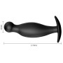 PRETTY LOVE - SILIKON ANALPLUG 11.7 CM SCHWARZ