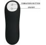 PRETTY LOVE - SILICONE ANAL PLUG PENIS FORM AND 12 VIBRATION MODES BLACK