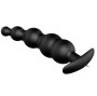 PRETTY LOVE - PLUG ANALE IN SILICONE EXTRA STIMOLAZIONE E 12 MODALIT DI VIBRAZIONE NERO